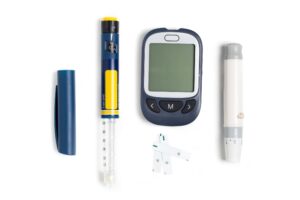 Diabetic testing kit