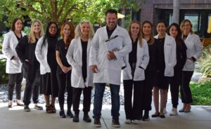 Team of Advanced Functional Medicine posing together for a photo in San Diego, CA.
